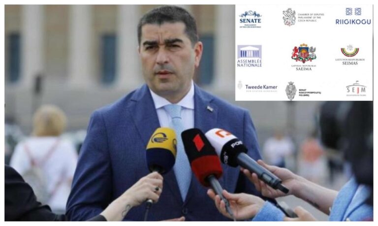 ევროკავშირის წევრი 7 ქვეყნის პარლამენტის თავმჯდომარეები შალვა პაპუაშვილს წერილით მიმართავენ