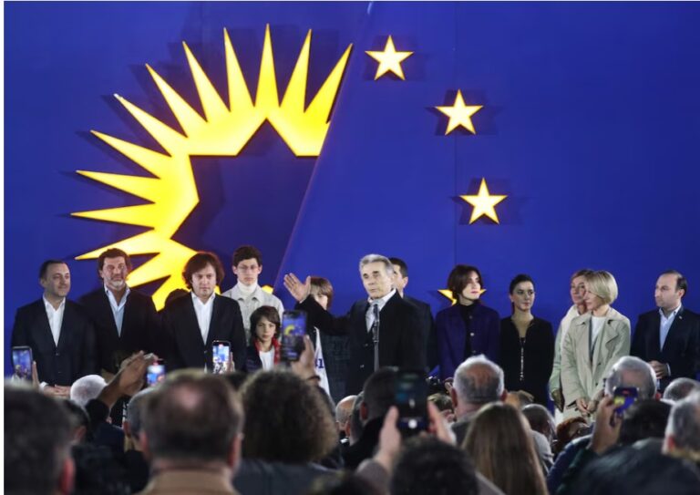 წინასწარი შედეგები აჩვენებს, რომ საქართველოს მმართველი პარტია გადამწყვეტ არჩევნებში იმარჯვებს -Reuters