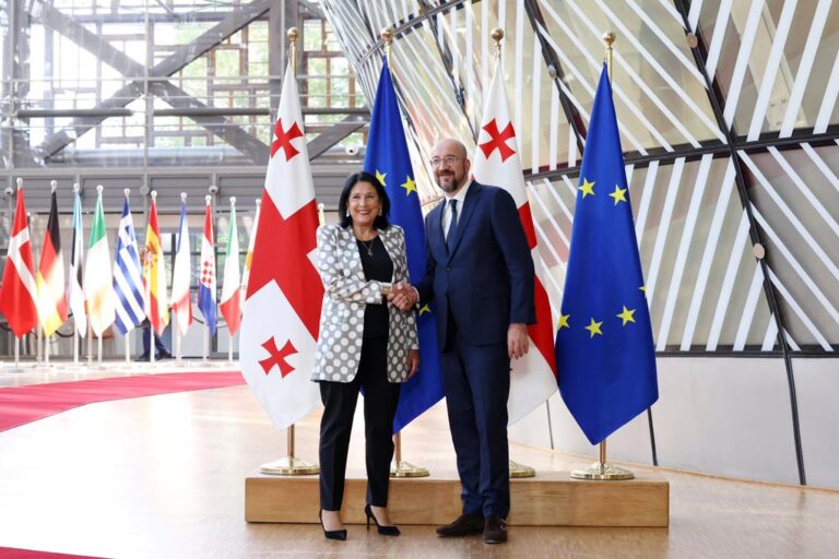 საქართველოს მომავალთან დაკავშირებით გადაწყვეტილება შეიძლება, მიიღოს მხოლოდ ქართველმა ხალხმა -შარლ მიშელი