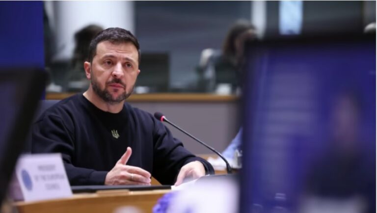 დონალდ ტრამპს ვუთხარი, უკრაინას ან ექნება ბირთვული იარაღი, ან ნატო-ში ვიქნებით -ვოლოდიმირ ზელენსკი