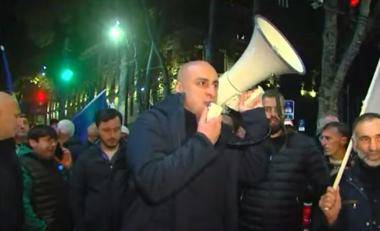 დემოკრატიულმა ტალღამ უნდა წალეკოს რეჟიმი, უნდა ვარყიოთ, ვიდრე არ ჩამოინგრევა – ნიკა მელია