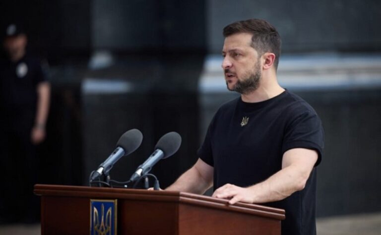 აშშ-ის სამხედრო დახმარება უკრაინას არ შეჩერებია – ვოლოდიმირ ზელენსკი